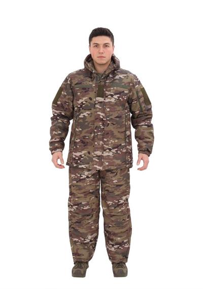 Single Sword Su&Rüzgar Geçirmez Softshell Kışlık Erkek Mont (Kapüşonu Çıkabilen) 