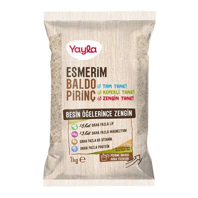 YAYLA ESMERİM BALDO PİRİNÇ 1 KG