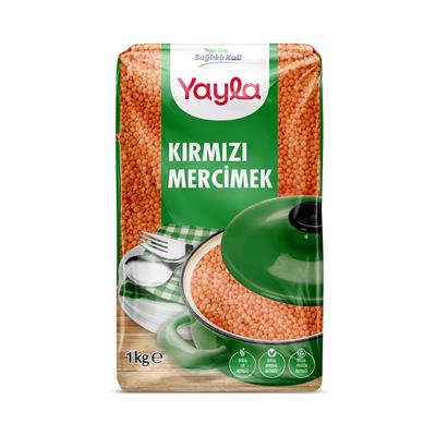YAYLA YERLİ KIRMIZI MERCİMEK 1 KG