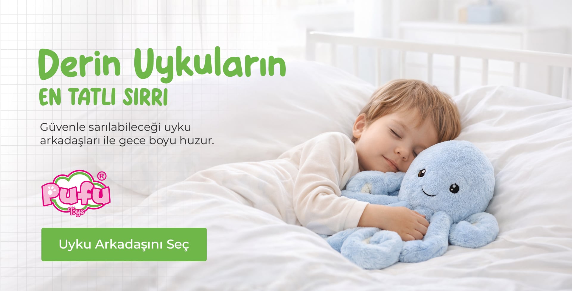 Pufu Toys Derin Uykuluarın En Tatlı Sırrı Uyku Arkadaşı