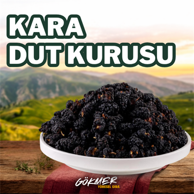 Kara Dut Kurusu 500 Gr