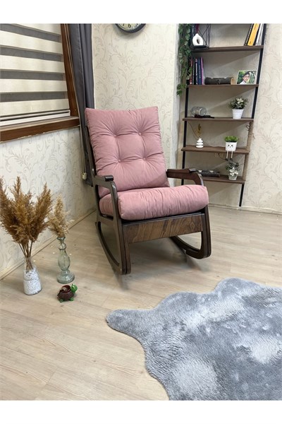KONTES PEMBE SALLANAN SANDALYE BABA KOLTUĞU OKUMA KOLTUĞU