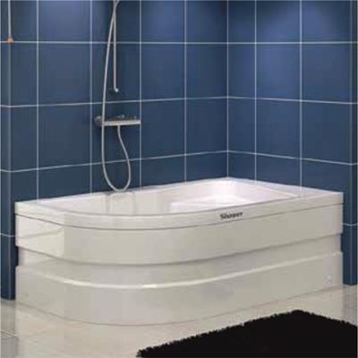 SHOWER AKER Asimetrik Mini Küvet