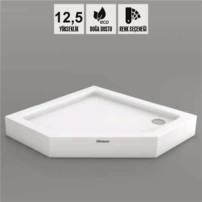 SHOWER Albert Beşgen Duş Teknesi, Monoblok