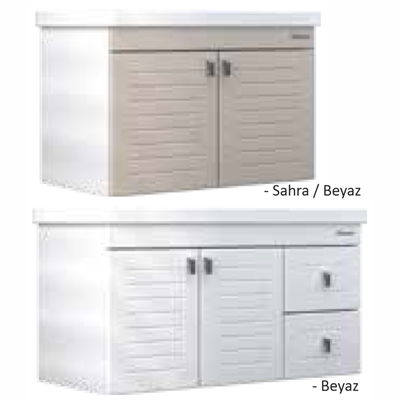 SHOWER ALDER Banyo Dolabı 65 Cm (Boy Dolabı Dahil Değildir.)