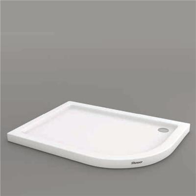 SHOWER Allison Asimetrik Duş Teknesi, Flat