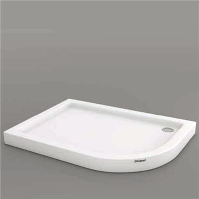 SHOWER Anna Asimetrik Duş Teknesi, Monoblok