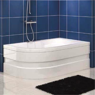SHOWER ANTERES Asimetrik Oturmalı Küvet