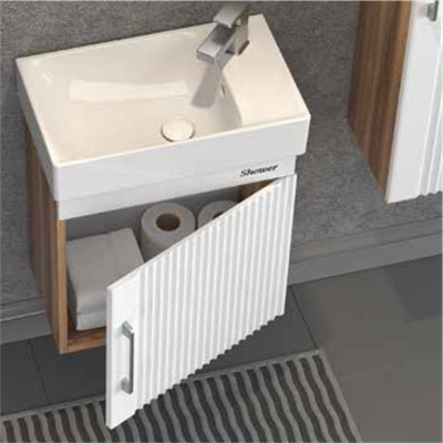 SHOWER AREA Banyo Dolabı 50 Cm (Boy Dolabı Dahil Değildir.)