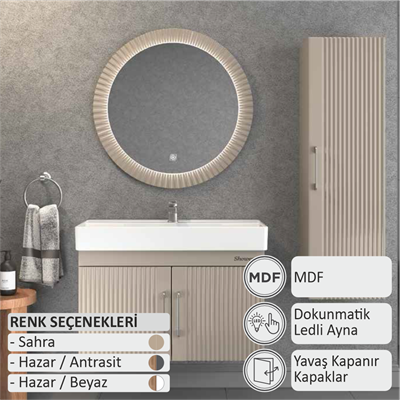 SHOWER AREA Banyo Dolabı 85 Cm (Boy Dolabı Dahil Değildir.)