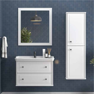 SHOWER ART DECO Banyo Dolabı 80 Cm (Boy Dolabı Dahil Değildir.)