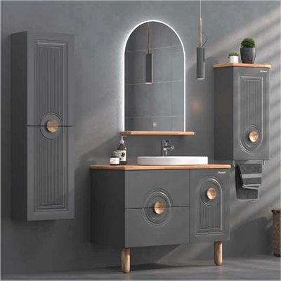 SHOWER ARTE Banyo Dolabı 100 Cm (Boy Dolabı Dahil Değildir.)