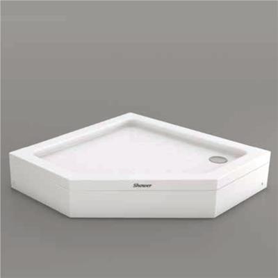 SHOWER Batura Beşgen Duş Teknesi, Panelli