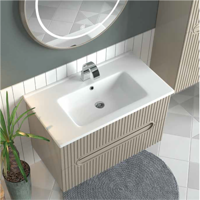 SHOWER BLUE Banyo Dolabı 100 Cm (Boy Dolabı Dahil Değildir.)