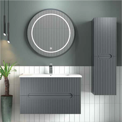 SHOWER BLUE Banyo Dolabı 100 Cm (Boy Dolabı Dahil Değildir.)