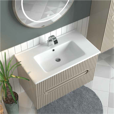 SHOWER BLUE Banyo Dolabı 85 Cm (Boy Dolabı Dahil Değildir.)