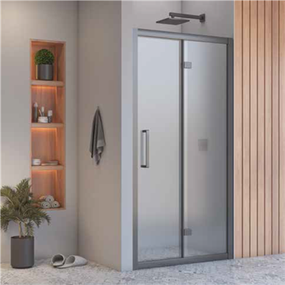 SHOWER BOLD İki Duvar Arası 1 Sabit 1 Çalışır Kabin