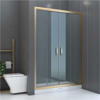 SHOWER BOSS İki Duvar Arası 2 Sabit 2 Çalışır Tekne Üzeri Kabin