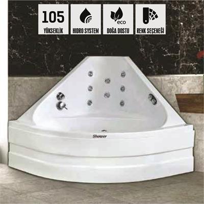 SHOWER BUTTERFLY Oturmalı Sırt Masaj Jetli Özel Küvet