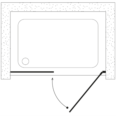 SHOWER COOL İki Duvar Arası 1 Sabit 1 Çalışır Kabin