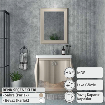 SHOWER DIVA Banyo Dolabı 80 Cm