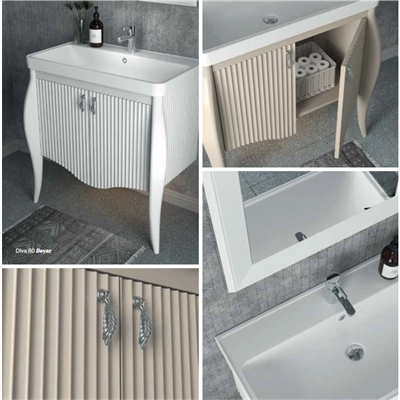 SHOWER DIVA Banyo Dolabı 80 Cm