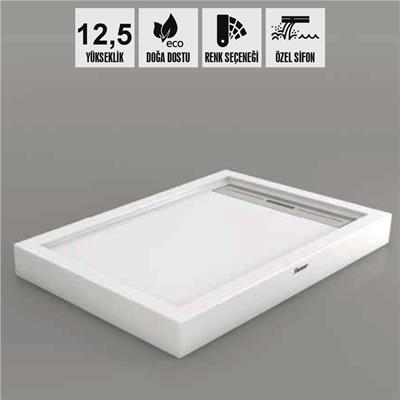 SHOWER Drop Dikdörtgen Dus Teknesi, Monoblok