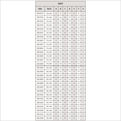 SHOWER Drop Dikdörtgen Duş Teknesi, Panelli