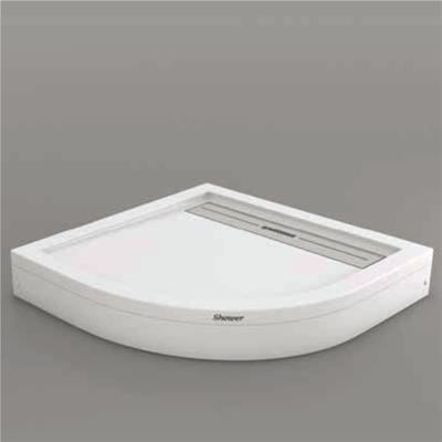 SHOWER Drop Oval Panelli Duş Teknesi, Panelli