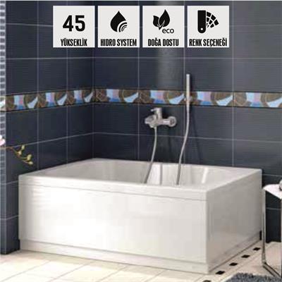 SHOWER ELENA Dikdörtgen Mini Küvet