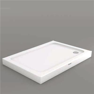 SHOWER Frey Dikdörtgen Slimblok Duş Teknesi, Monoblok