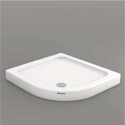SHOWER Frey Oval Slimblok Duş Teknesi, Monoblok