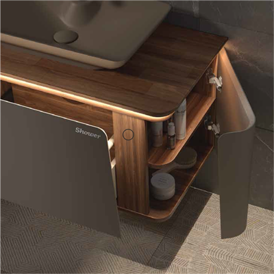 SHOWER GRANDE Banyo Dolabı 100 Cm (Boy Dolabı Dahil Değildir.)