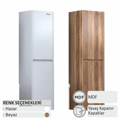 SHOWER HAZAR Boy Dolabı 