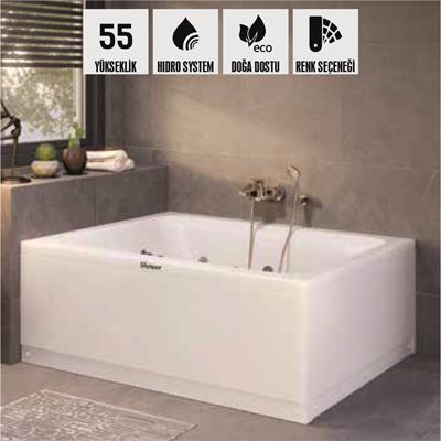 SHOWER HENA Dikdörtgen Küvet