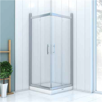 SHOWER ICON 2 Sabit 2 Çalışır Kare Tekne Üzeri Kabin