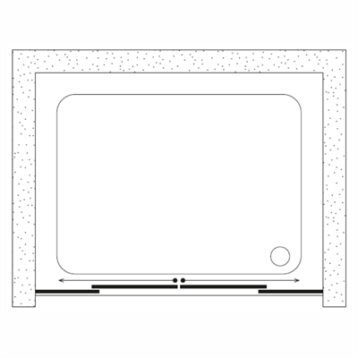 SHOWER ICON İki Duvar Arası 2 Sabit 2 Çalışır Tekne Üzeri Kabin