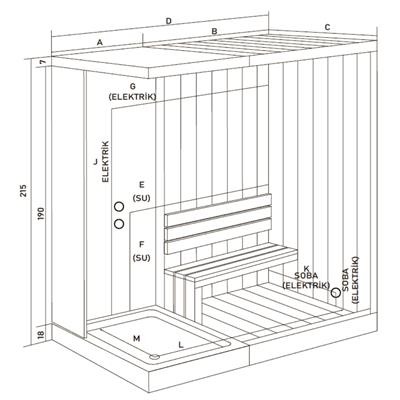 SHOWER Ingo Sauna + Kompakt Sistem