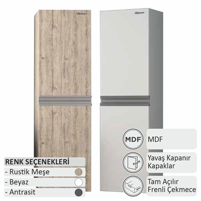 SHOWER KUMSAL Boy Dolabı