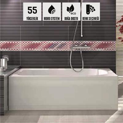 SHOWER LENA Dikdörtgen Küvet