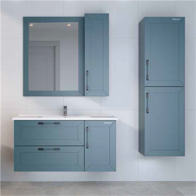 SHOWER LEXA Banyo Dolabı 100 Cm (Boy Dolabı Dahil Değildir.)