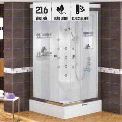 SHOWER LİDYA Tekne Üzeri Kare Kompakt Sistem