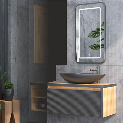 SHOWER LUNA Banyo Dolabı 90 Cm (Boy Dolabı Dahil Değildir.)