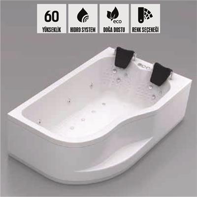 SHOWER MARJİNAL Basamaklı Özel Küvet Düz