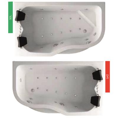 SHOWER MARJİNAL Basamaklı Özel Küvet Düz