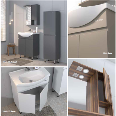 SHOWER MELİS Banyo Dolabı 80 Cm