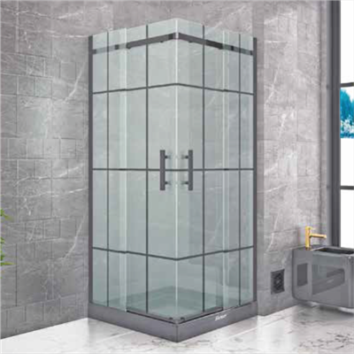 SHOWER MERKÜR 2 Sabit 2 Çalışır Köse Girişli Tekne Üzeri Kare Kabin