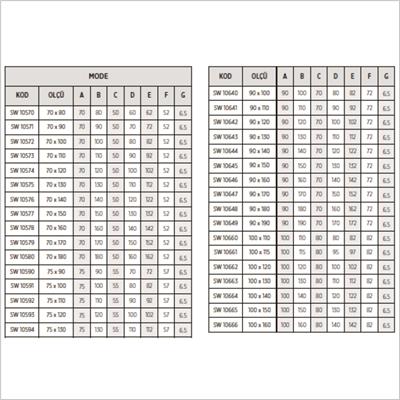 SHOWER Mode Düz Zemin Dikdörtgen Duş Teknesi, Panelli