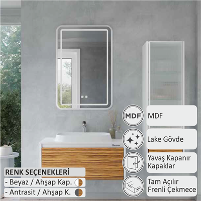 SHOWER MONTANA Banyo Dolabı 108 Cm