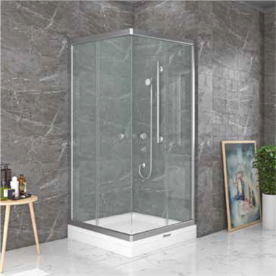 SHOWER NEPTUN 2 Sabit 2 Çalışır Kare Tekne Üzeri Kabin